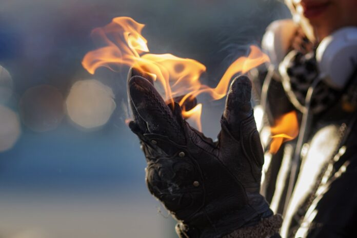 Photo Leather gloves